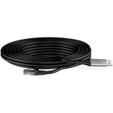 Digitus USB-A 3.2 Gen1 > RJ-45 Ethernet kabel, 1Gbit/s, Adapter Sort