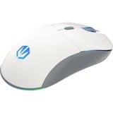 ENDORFY Gem Plus Wireless Onyx White, Gaming mus Hvid/grå