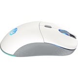 ENDORFY Gem Plus Wireless Onyx White, Gaming mus Hvid/grå
