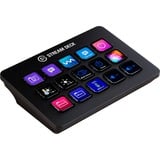 Elgato Stream Deck MK.2 Sort 15 knapper, Tastatur Sort, Sort, 15 knapper, Windows 10 x64, Mac OS X 10.13 High Sierra, Mac OS X 10.14 Mojave, Mac OS X 10.15 Catalina, Mac OS X 10.15.3..., 118 mm, 84 mm