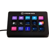 Elgato Stream Deck MK.2 Sort 15 knapper, Tastatur Sort, Sort, 15 knapper, Windows 10 x64, Mac OS X 10.13 High Sierra, Mac OS X 10.14 Mojave, Mac OS X 10.15 Catalina, Mac OS X 10.15.3..., 118 mm, 84 mm