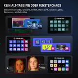 Elgato Stream Deck MK.2 Sort 15 knapper, Tastatur Sort, Sort, 15 knapper, Windows 10 x64, Mac OS X 10.13 High Sierra, Mac OS X 10.14 Mojave, Mac OS X 10.15 Catalina, Mac OS X 10.15.3..., 118 mm, 84 mm