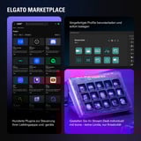 Elgato Stream Deck MK.2 Sort 15 knapper, Tastatur Sort, Sort, 15 knapper, Windows 10 x64, Mac OS X 10.13 High Sierra, Mac OS X 10.14 Mojave, Mac OS X 10.15 Catalina, Mac OS X 10.15.3..., 118 mm, 84 mm