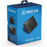 Elgato Wave XLR MK.2, Mikrofon Sort