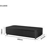 Epson Laser projektor Sort