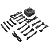 Fortron VITA GM 1000W enhed til strømforsyning 20+4 pin ATX ATX Sort, PC strømforsyning Sort, 1000 W, 100 - 240 V, 50/60 Hz, 12-6 A, Aktiv, 100 W