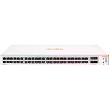 Hewlett Packard Enterprise Aruba Instant On 1830 48G 4SFP Administreret L2 Gigabit Ethernet (10/100/1000) 1U, Switch Administreret, L2, Gigabit Ethernet (10/100/1000), Fuld duplex, Stativ-montering, 1U