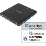 Intenso EOD 500BD Slim, Blu-ray brænder Sort