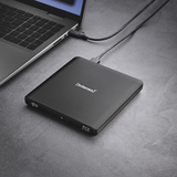 Intenso EOD 500BD Slim, Blu-ray brænder Sort
