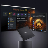 Intenso EOD 500BD Slim, Blu-ray brænder Sort