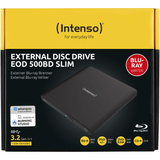 Intenso EOD 500BD Slim, Blu-ray brænder Sort