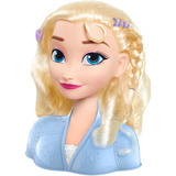 Just Play Disney Frozen 2 Basic Elsa Styling Hoved, Make-up og frisør hoved 