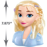 Just Play Disney Frozen 2 Basic Elsa Styling Hoved, Make-up og frisør hoved 