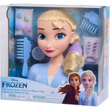 Just Play Disney Frozen 2 Basic Elsa Styling Hoved, Make-up og frisør hoved 