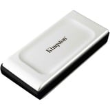 Kingston 2000G PORTABLE SSD XS2000, Solid state-drev Sølv/Sort, 2 TB, USB Type-C, 3.2 Gen 2 (3.1 Gen 2), 2000 MB/s, Sort, Sølv