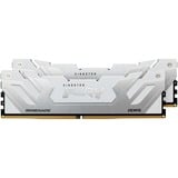 Kingston FURY FURY 48 GB 8400 MT/s DDR5 CL40 CUDIMM (sæt med 2) Renegade, hvid XMP, Hukommelse Sølv/Sort, hvid XMP, 48 GB, 2 x 24 GB, DDR5, 288-pin DIMM