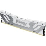 Kingston FURY FURY 48 GB 8400 MT/s DDR5 CL40 CUDIMM (sæt med 2) Renegade, hvid XMP, Hukommelse Sølv/Sort, hvid XMP, 48 GB, 2 x 24 GB, DDR5, 288-pin DIMM