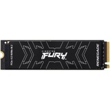 Kingston FURY FURY Renegade M.2 4000 GB PCI Express 4.0 3D TLC NVMe, Solid state-drev Sort, 4000 GB, M.2, 7300 MB/s