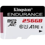 Kingston SDCE/256GB, Hukommelseskort Hvid/Sort