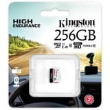 Kingston SDCE/256GB, Hukommelseskort Hvid/Sort