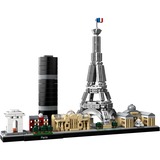 LEGO Architecture Paris, Bygge legetøj Byggesæt, 23 År, 649 stk, 570 g
