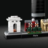 LEGO Architecture Paris, Bygge legetøj Byggesæt, 23 År, 649 stk, 570 g