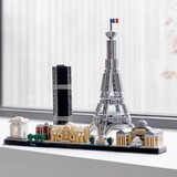 LEGO Architecture Paris, Bygge legetøj Byggesæt, 23 År, 649 stk, 570 g