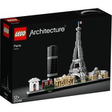 LEGO Architecture Paris, Bygge legetøj Byggesæt, 23 År, 649 stk, 570 g