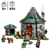 LEGO Harry Potter Hagrids hytte: et uventet besøg, Bygge legetøj Byggesæt, 8 År, Plast, 896 stk, 1,05 kg