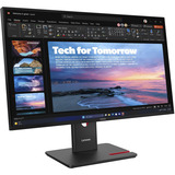 Lenovo ThinkVision T27QD-40 computerskærm 68,6 cm (27") 2560 x 1440 pixel Wide Quad HD LED Sort, LED-skærm Sort, 68,6 cm (27"), 2560 x 1440 pixel, Wide Quad HD, LED, Sort
