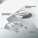 Logitech G502 X, Gaming mus Hvid