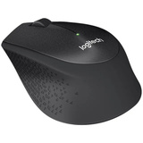 Logitech M330 Silent Plus mus Højre hånd RF trådløst Mekanisk 1000 dpi Sort, Højre hånd, Mekanisk, RF trådløst, 1000 dpi, Sort