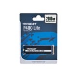 Patriot P400 Lite 2 TB, Solid state-drev Sort/Hvid