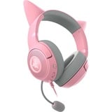Razer Kraken Kitty V2, Gaming headset Pink