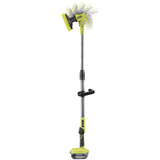 Ryobi ONE+ Akku-Reinigungsbürste R18TPS-120G, Ø 15cm, teleskopisk, 18Volt, Rensebørste Grøn/Sort