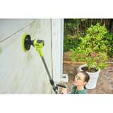 Ryobi ONE+ Akku-Reinigungsbürste R18TPS-120G, Ø 15cm, teleskopisk, 18Volt, Rensebørste Grøn/Sort