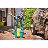 Ryobi ONE+ Akku-Reinigungsbürste R18TPS-120G, Ø 15cm, teleskopisk, 18Volt, Rensebørste Grøn/Sort