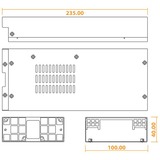 Seasonic SS-460H1U enhed til strømforsyning 460 W 1U Grå, PC strømforsyning grå, 460 W, 100 - 240 V, 50 - 60 Hz, 100 A, +12V,+3.3V,+5V,+5Vsb,-12V, Aktiv, Bulk