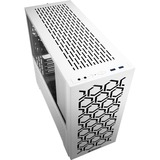 Sharkoon MS-Y1000 Micro Tower Hvid, Towerkabinet Hvid, Micro Tower, PC, Hvid, micro ATX, Mini-ITX, Spil, 13,5 cm