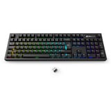 Sharkoon OfficePal KB70W, Tastatur Sort, DE-layout, Sharkoon Linear