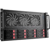 SilverStone SST-RM61-312, Rack kabinet Sort