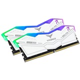 Team Group DELTA RGB DDR5 hukommelsesmodul 32 GB 2 x 16 GB 6000 Mhz Fejlkorrigerende kode Hvid, 32 GB, 2 x 16 GB, DDR5, 6000 Mhz, 288-pin DIMM