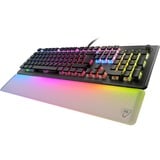 Turtle Beach Vulcan II Max tastatur Spil USB QWERTZ Tysk Sort, Gaming-tastatur Sort/gennemsigtig, DE-layout, Roccat Titan II Optical Red, Ledningsført, USB, Optomekanisk nøglekontakt, QWERTZ, RGB LED, Sort