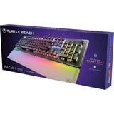 Turtle Beach Vulcan II Max tastatur Spil USB QWERTZ Tysk Sort, Gaming-tastatur Sort/gennemsigtig, DE-layout, Roccat Titan II Optical Red, Ledningsført, USB, Optomekanisk nøglekontakt, QWERTZ, RGB LED, Sort