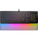 Turtle Beach Vulcan II Max tastatur Spil USB QWERTZ Tysk Sort, Gaming-tastatur Sort/gennemsigtig, DE-layout, Roccat Titan II Optical Red, Ledningsført, USB, Optomekanisk nøglekontakt, QWERTZ, RGB LED, Sort