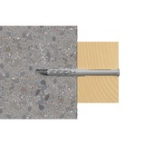 fischer Langskaftpløk SXR 6x60 Z, Dyvel Lys grå