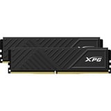 ADATA AX4U320016G16A-DTBKD35, Hukommelse Sort