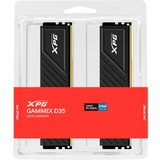 ADATA GAMMIX D35 hukommelsesmodul 32 GB 2 x 16 GB DDR4 Sort, 32 GB, 2 x 16 GB, DDR4, 3200 MHz, 288-pin DIMM