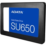 ADATA SU650 2 TB 2.5" Serial ATA III 3D NAND, Solid state-drev Sort, 2 TB, 2.5", 520 MB/s, 6 Gbit/sek.
