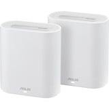 ASUS EBM68(2PK) – Expert Wifi Tri-band (2,4 GHz / 5 GHz / 5 GHz) Wi-Fi 6 (802.11ax) Hvid 3 Intern, Maskepunkt adgang Hvid, Hvid, Intern, Mesh-router, Strøm, Tri-band (2,4 GHz / 5 GHz / 5 GHz), Wi-Fi 6 (802.11ax)